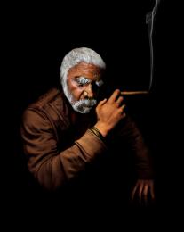 Old Man with cigar...